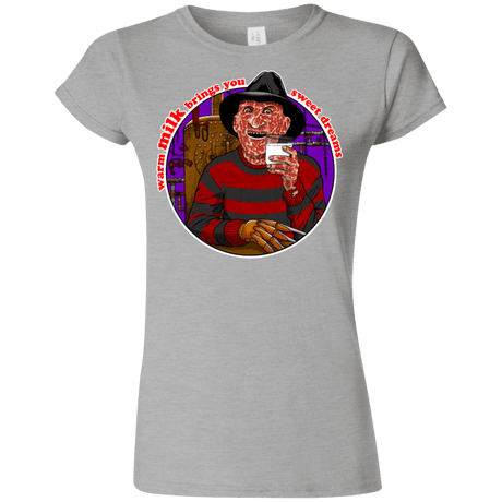 T-Shirts Sport Grey / S Sweet Dreams Junior Slimmer-Fit T-Shirt