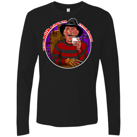 T-Shirts Black / S Sweet Dreams Men's Premium Long Sleeve