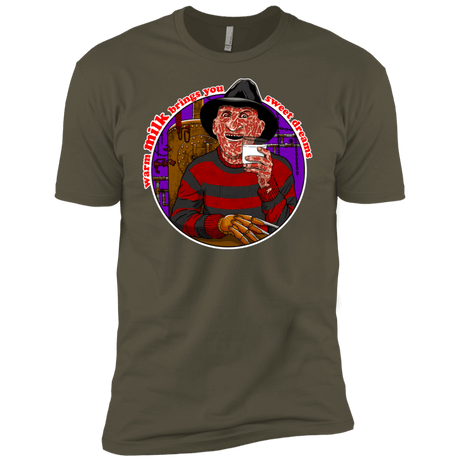 T-Shirts Military Green / X-Small Sweet Dreams Men's Premium T-Shirt