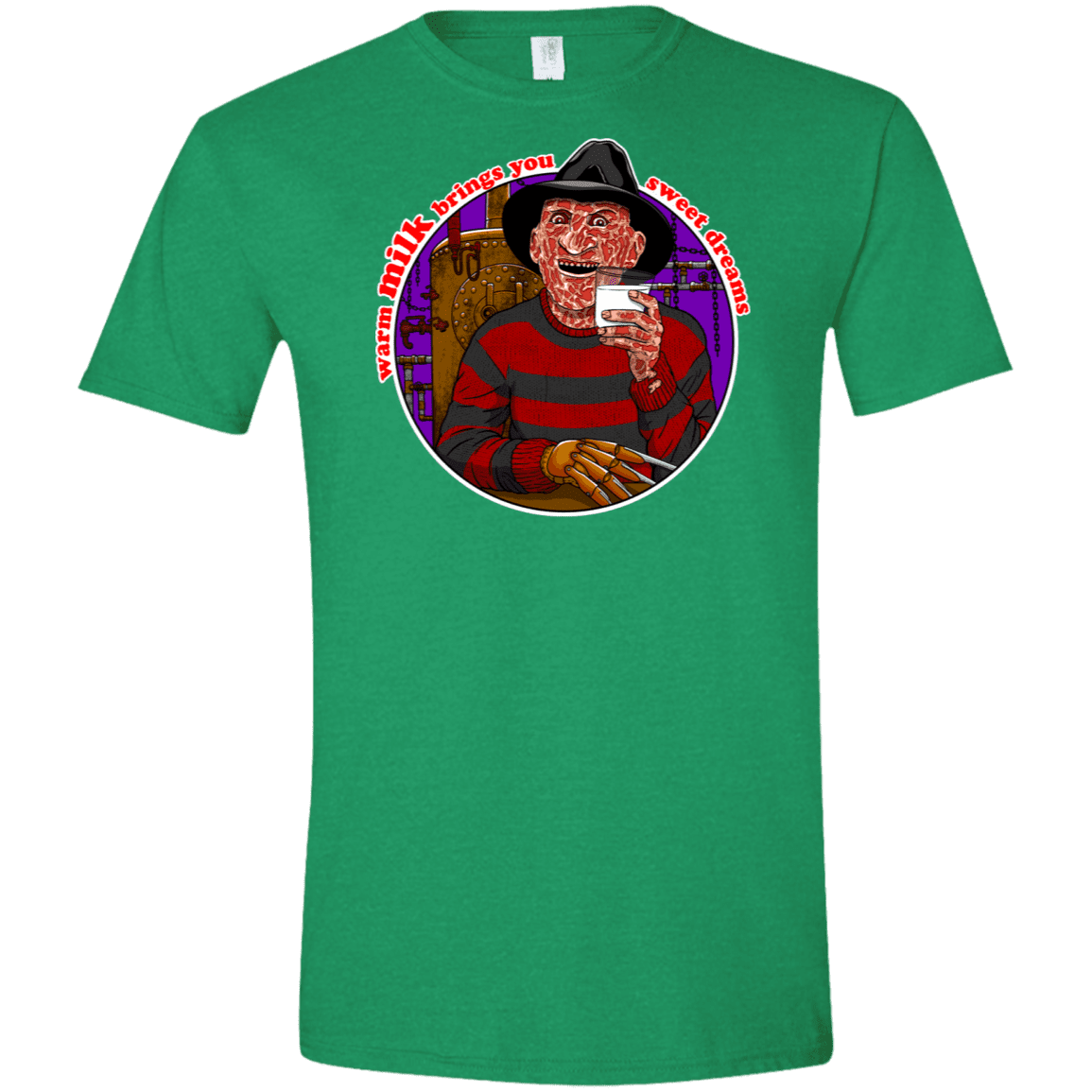 T-Shirts Heather Irish Green / S Sweet Dreams Men's Semi-Fitted Softstyle