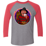 T-Shirts Premium Heather/Vintage Red / X-Small Sweet Dreams Men's Triblend 3/4 Sleeve