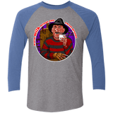 T-Shirts Premium Heather/Vintage Royal / X-Small Sweet Dreams Men's Triblend 3/4 Sleeve