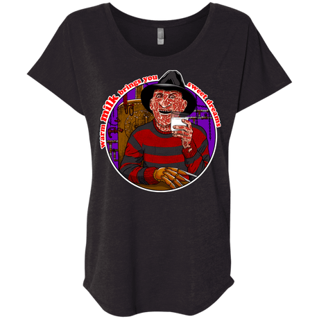 T-Shirts Vintage Black / X-Small Sweet Dreams Triblend Dolman Sleeve