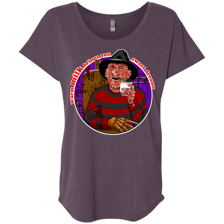 T-Shirts Vintage Purple / X-Small Sweet Dreams Triblend Dolman Sleeve