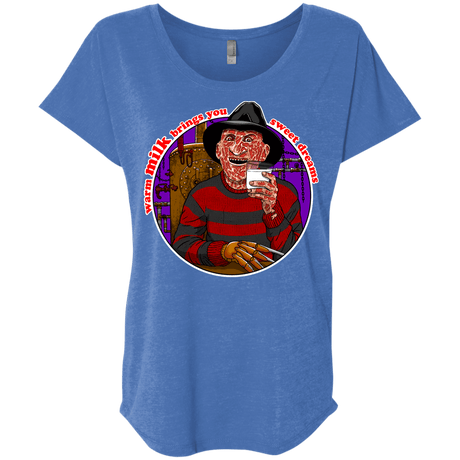 T-Shirts Vintage Royal / X-Small Sweet Dreams Triblend Dolman Sleeve