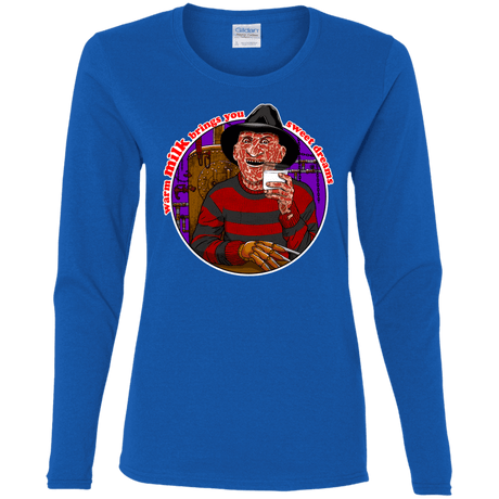 T-Shirts Royal / S Sweet Dreams Women's Long Sleeve T-Shirt