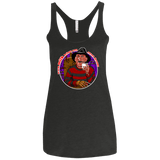 T-Shirts Vintage Black / X-Small Sweet Dreams Women's Triblend Racerback Tank