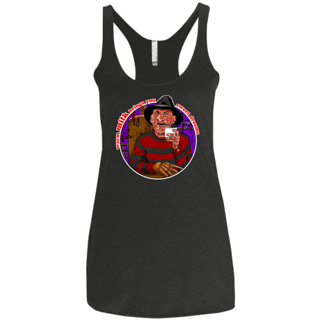 T-Shirts Vintage Black / X-Small Sweet Dreams Women's Triblend Racerback Tank