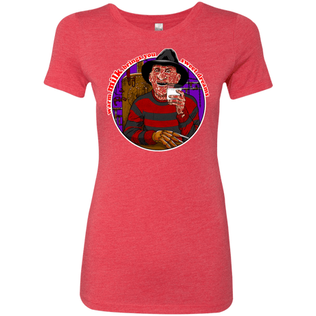 T-Shirts Vintage Red / S Sweet Dreams Women's Triblend T-Shirt