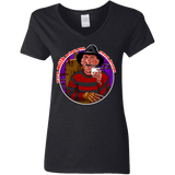 T-Shirts Black / S Sweet Dreams Women's V-Neck T-Shirt