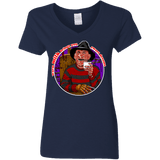 T-Shirts Navy / S Sweet Dreams Women's V-Neck T-Shirt