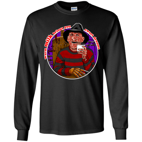 T-Shirts Black / YS Sweet Dreams Youth Long Sleeve T-Shirt