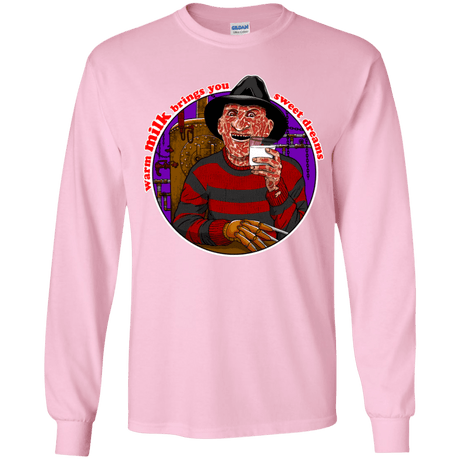 T-Shirts Light Pink / YS Sweet Dreams Youth Long Sleeve T-Shirt