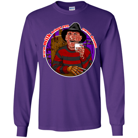 T-Shirts Purple / YS Sweet Dreams Youth Long Sleeve T-Shirt