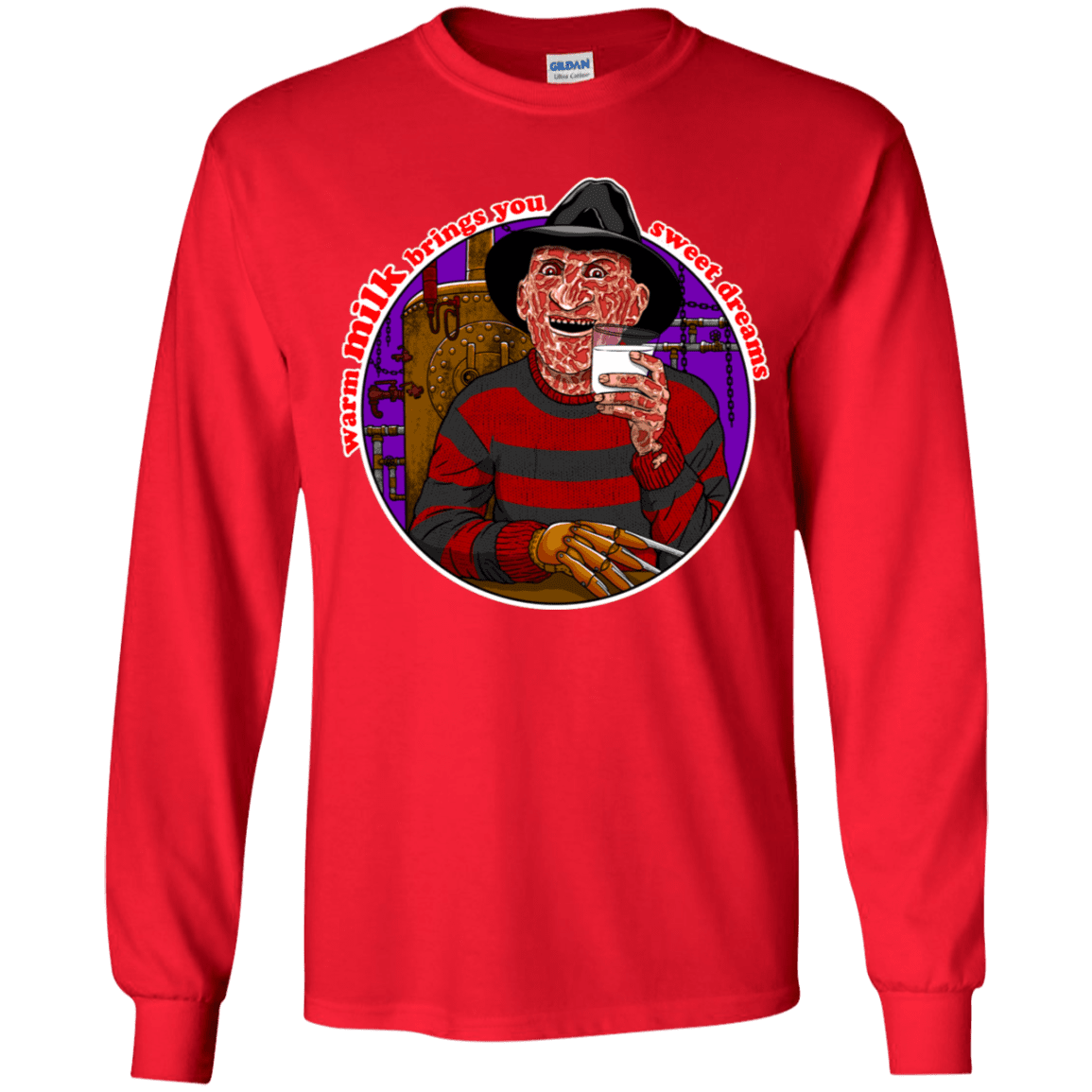 T-Shirts Red / YS Sweet Dreams Youth Long Sleeve T-Shirt