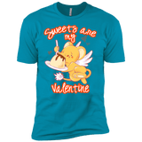 T-Shirts Turquoise / YXS Sweets are my Valentine Boys Premium T-Shirt