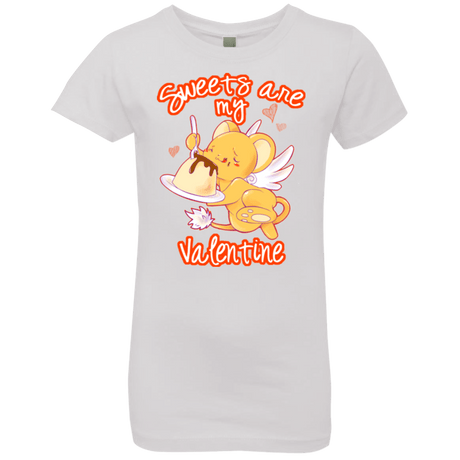 T-Shirts White / YXS Sweets are my Valentine Girls Premium T-Shirt