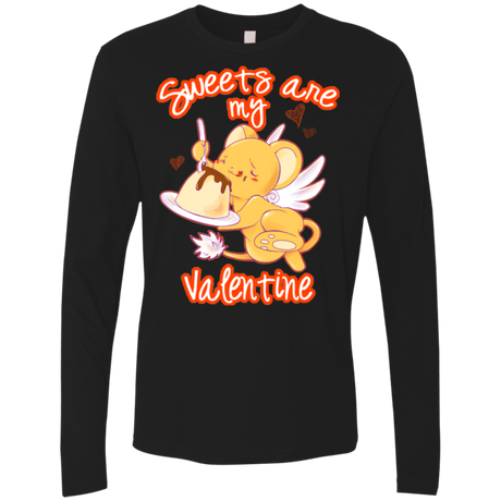 T-Shirts Black / Small Sweets are my Valentine Men's Premium Long Sleeve