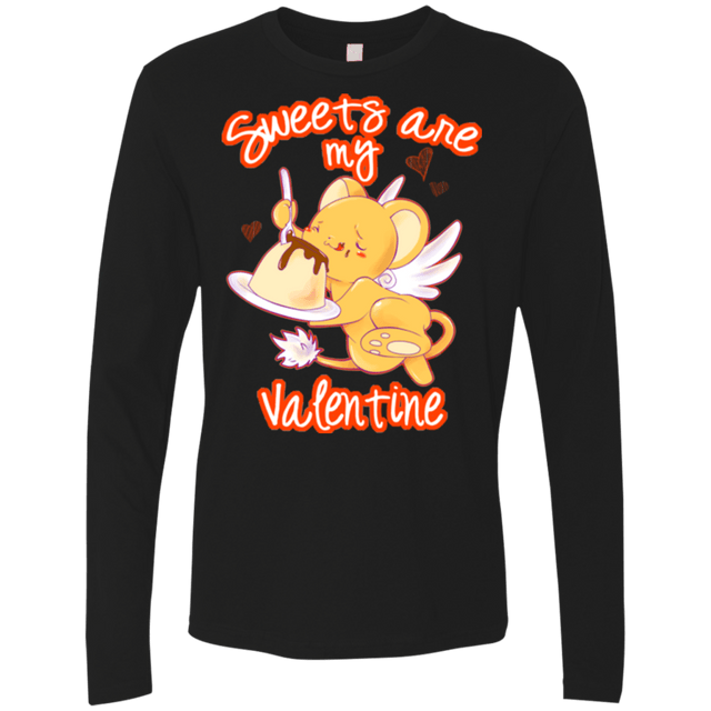 T-Shirts Black / Small Sweets are my Valentine Men's Premium Long Sleeve