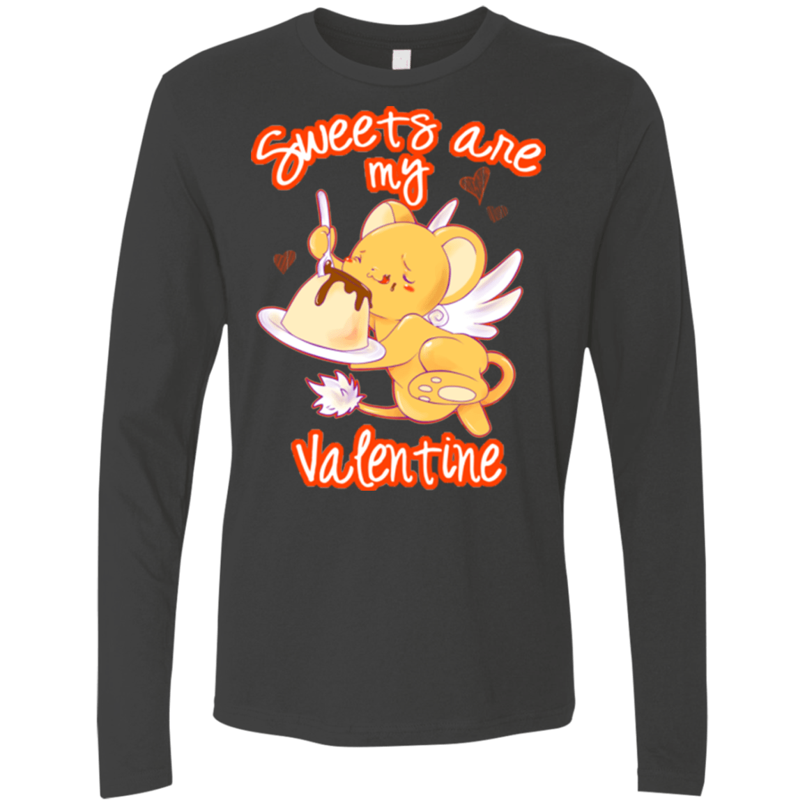T-Shirts Heavy Metal / Small Sweets are my Valentine Men's Premium Long Sleeve