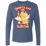 T-Shirts Indigo / Small Sweets are my Valentine Men's Premium Long Sleeve