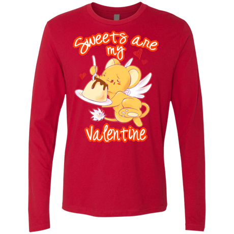T-Shirts Red / Small Sweets are my Valentine Men's Premium Long Sleeve