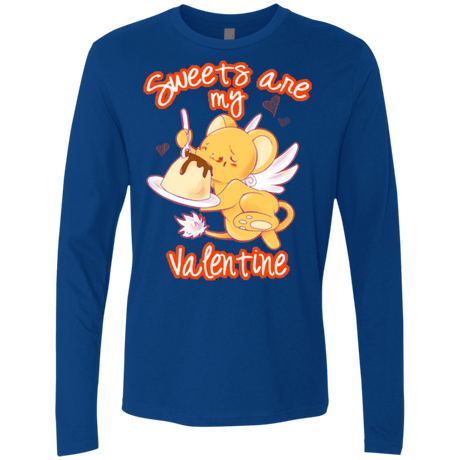 T-Shirts Royal / Small Sweets are my Valentine Men's Premium Long Sleeve