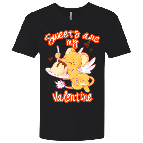 T-Shirts Black / X-Small Sweets are my Valentine Men's Premium V-Neck