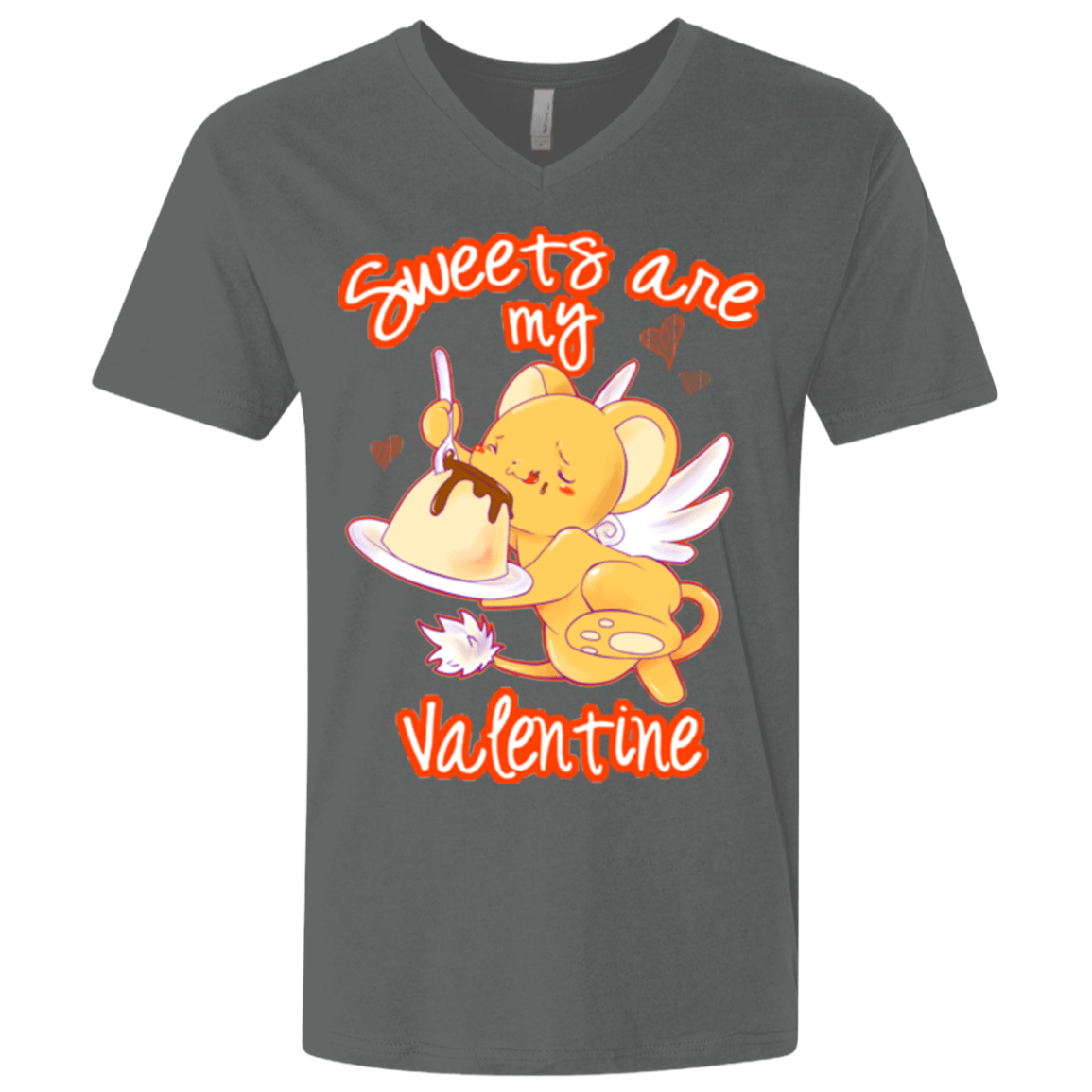 T-Shirts Heavy Metal / X-Small Sweets are my Valentine Men's Premium V-Neck