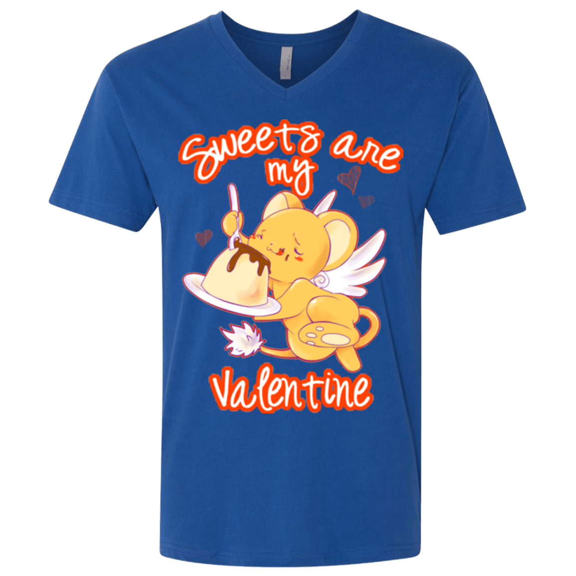 T-Shirts Royal / X-Small Sweets are my Valentine Men's Premium V-Neck