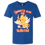 T-Shirts Royal / X-Small Sweets are my Valentine Men's Premium V-Neck