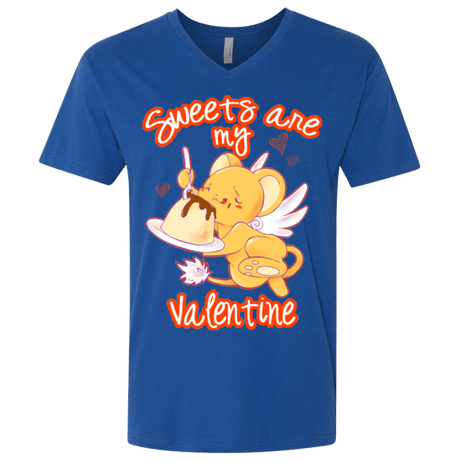 T-Shirts Royal / X-Small Sweets are my Valentine Men's Premium V-Neck