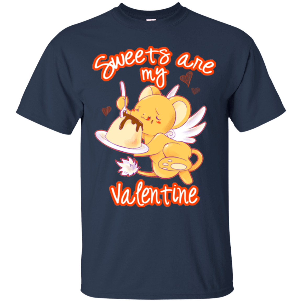 T-Shirts Navy / Small Sweets are my Valentine T-Shirt