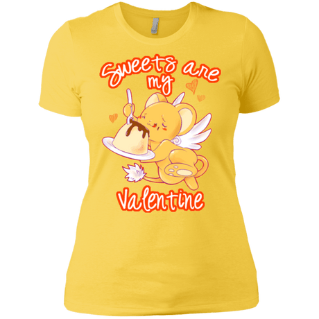 T-Shirts Vibrant Yellow / X-Small Sweets are my Valentine Women's Premium T-Shirt