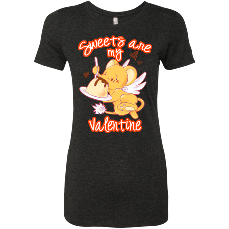 T-Shirts Vintage Black / Small Sweets are my Valentine Women's Triblend T-Shirt