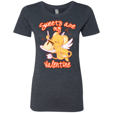 T-Shirts Vintage Navy / Small Sweets are my Valentine Women's Triblend T-Shirt