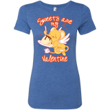 T-Shirts Vintage Royal / Small Sweets are my Valentine Women's Triblend T-Shirt