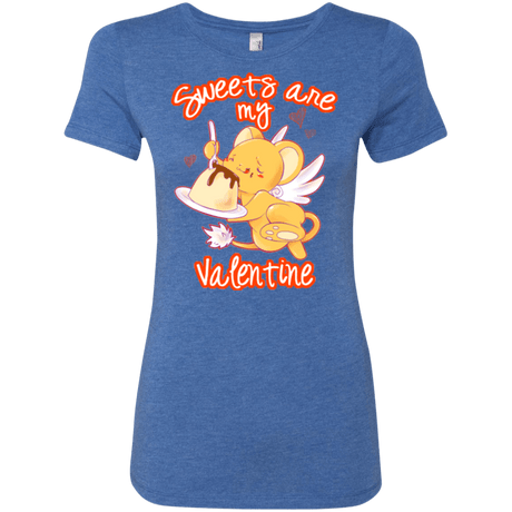 T-Shirts Vintage Royal / Small Sweets are my Valentine Women's Triblend T-Shirt