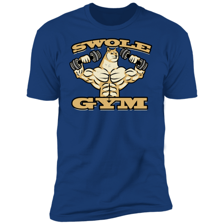 T-Shirts Royal / S Swole Gym Men's Premium T-Shirt