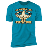 T-Shirts Turquoise / S Swole Gym Men's Premium T-Shirt