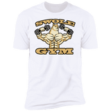 T-Shirts White / S Swole Gym Men's Premium T-Shirt