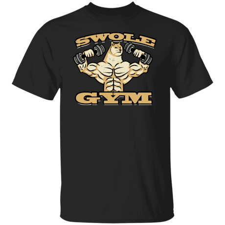 T-Shirts Black / S Swole Gym T-Shirt