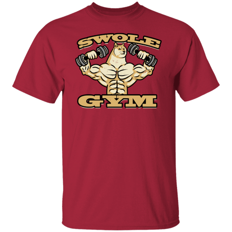 T-Shirts Cardinal / S Swole Gym T-Shirt