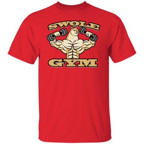 T-Shirts Red / S Swole Gym T-Shirt