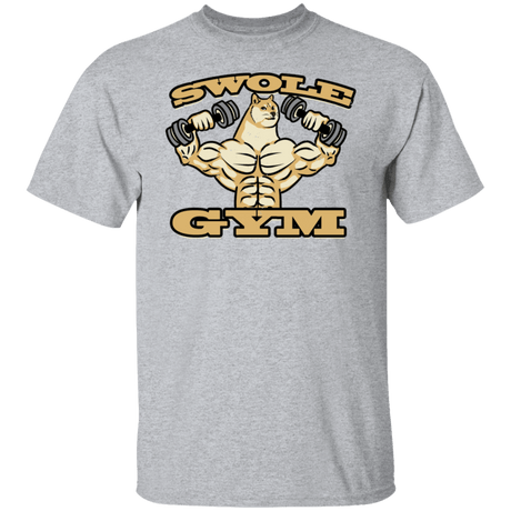 T-Shirts Sport Grey / S Swole Gym T-Shirt