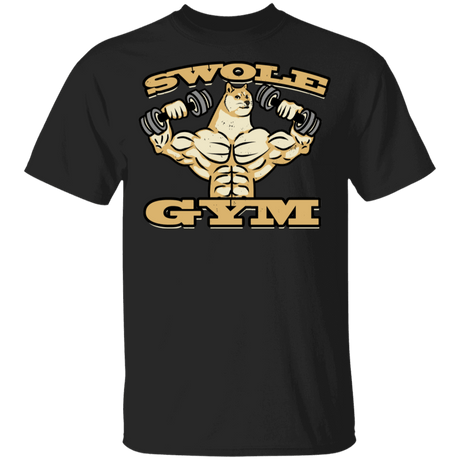 T-Shirts Black / YXS Swole Gym Youth T-Shirt
