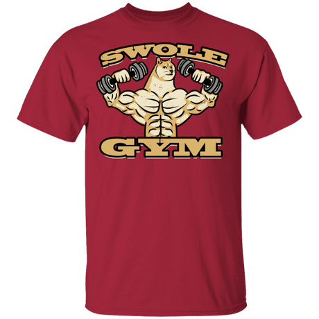 T-Shirts Cardinal / YXS Swole Gym Youth T-Shirt