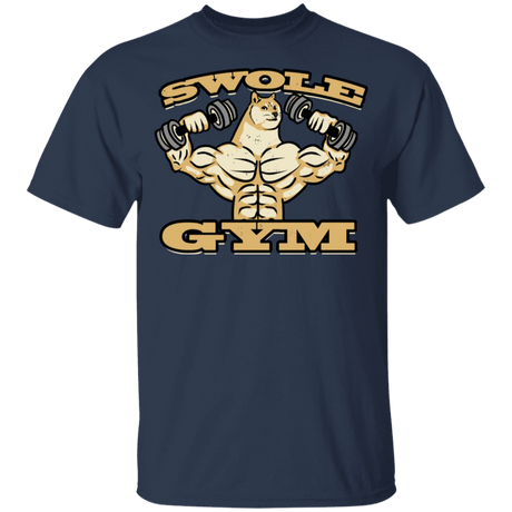 T-Shirts Navy / YXS Swole Gym Youth T-Shirt