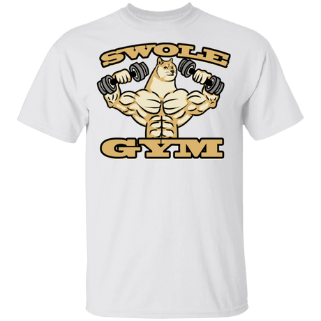 T-Shirts White / YXS Swole Gym Youth T-Shirt