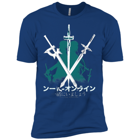 T-Shirts Royal / YXS Sword Art Boys Premium T-Shirt